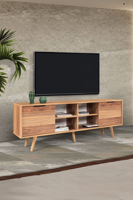 Hanah Home Sina 3620 Soporte para TV Nogal